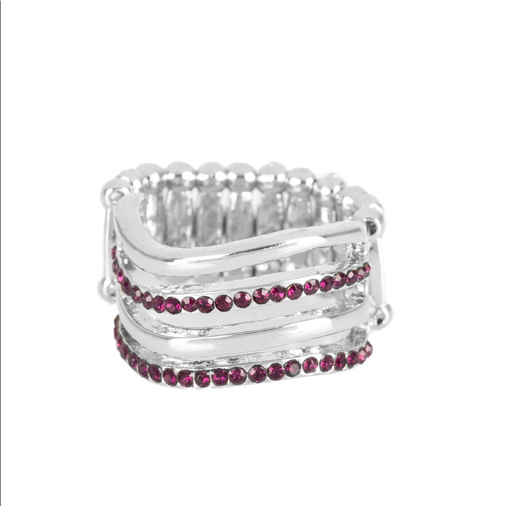 Pageant Wave  Purple Ring